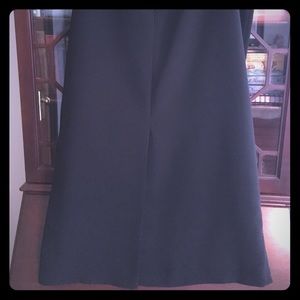 Long Black Kasper Skirt